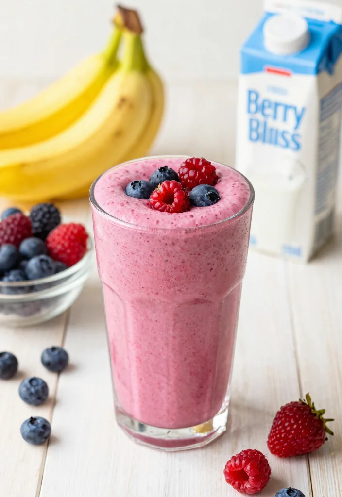 10 Easy Healthy Juice Recipes That Taste Like a Dream (You Won't Believe #5!) - 2. Berry Bliss Smoothie 1