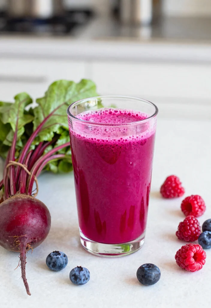 10 Easy Healthy Juice Recipes That Taste Like a Dream (You Won't Believe #5!) - 7. Berry Beet Boost 1