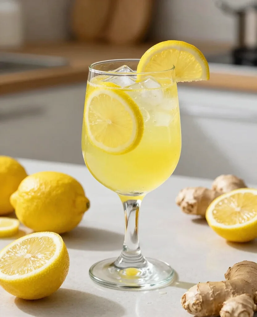 15 Cold Pressed Juice Recipes For Your Slow Juicer - 14. Lemon Ginger Tonic 1