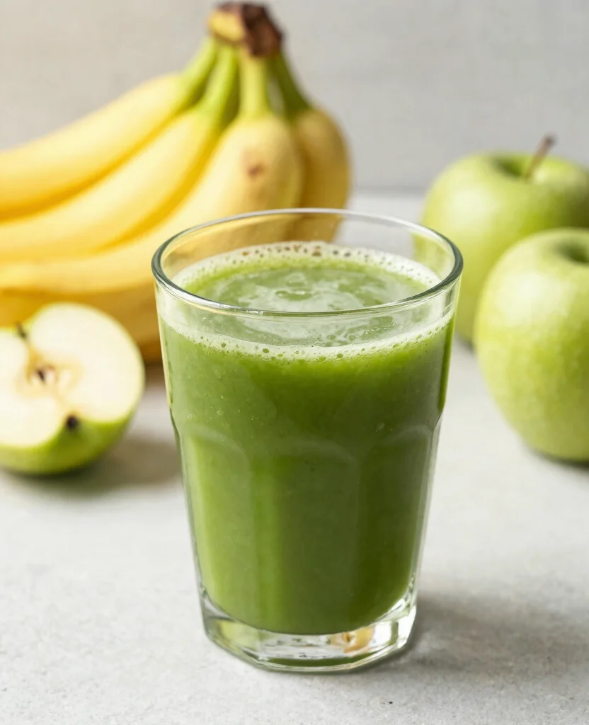 15 Cold Pressed Juice Recipes For Your Slow Juicer - 15. Matcha Green Tea Juice 1