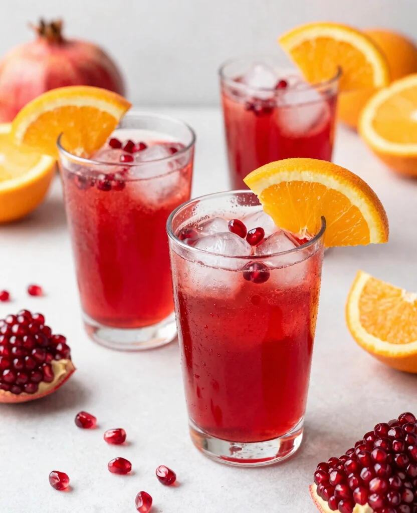 15 Fresh Fruit Juice Recipes For Hot Summer Days - 8. Pomegranate Citrus Juice 1