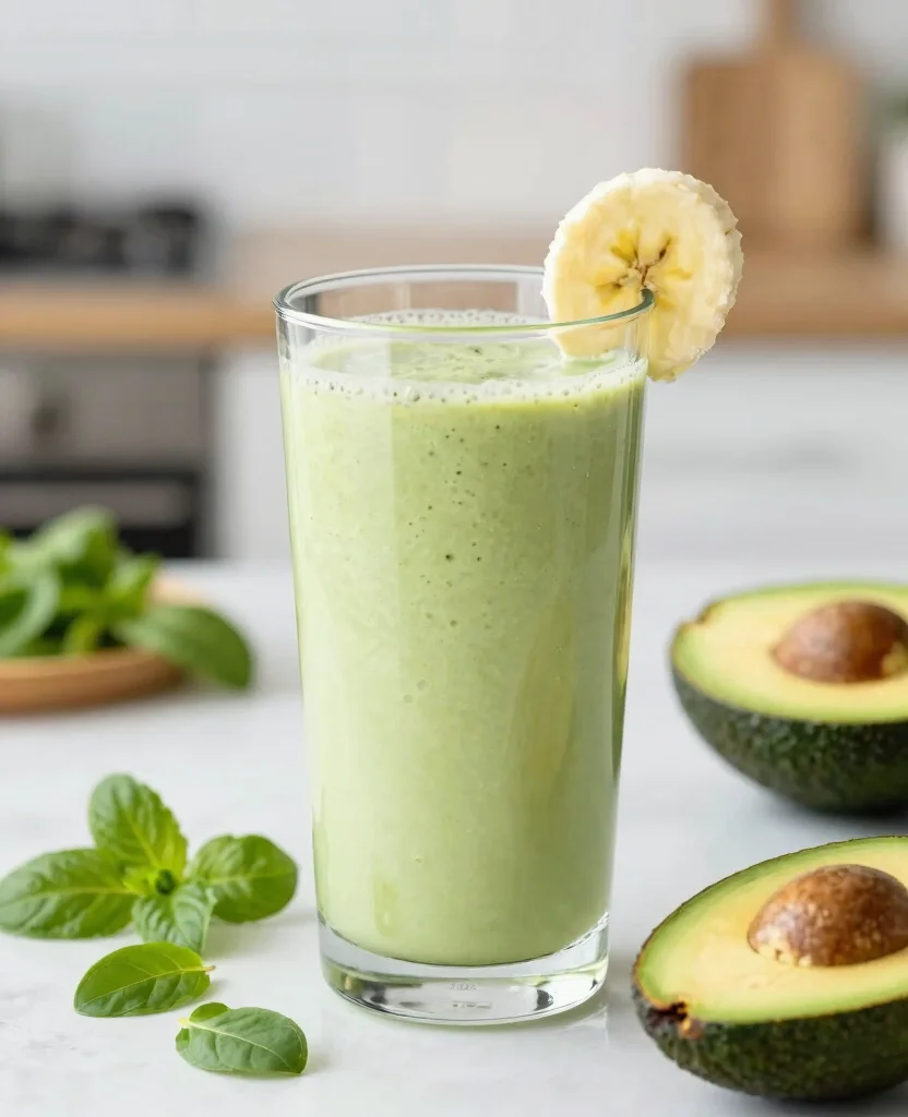 15 Heart Healthy Juice Recipes You Need To Try - 13. Creamy Avocado Green Juice 1