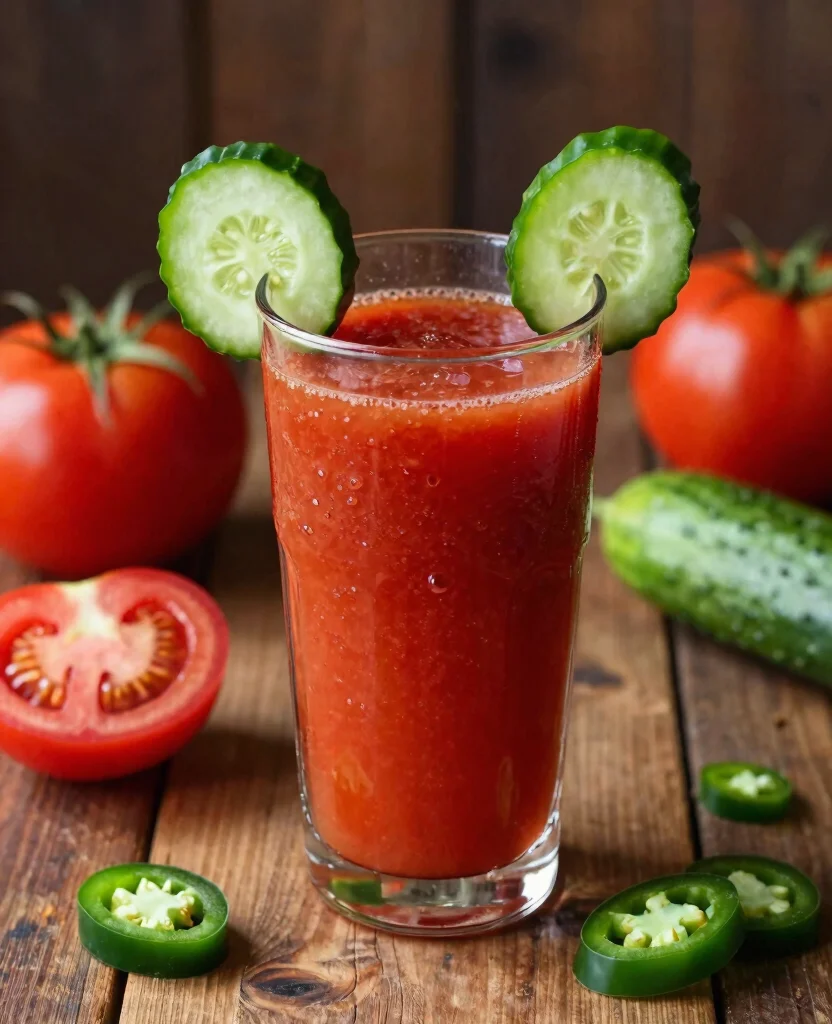 15 Heart Healthy Juice Recipes You Need To Try - 5. Spicy Tomato Twist 1