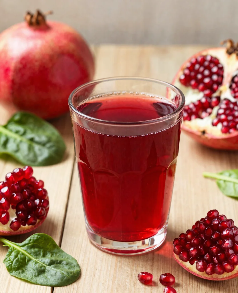 15 Iron Boosting Juice Recipes Ideal For Low Iron - 9. Pomegranate Power Juice 1