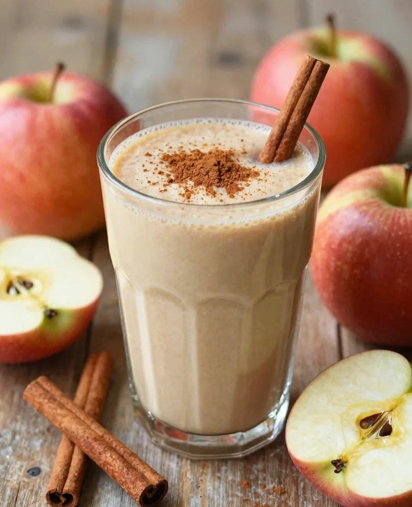 15 Juice It Up Recipes Smoothies You Can Copy At Home - 13. Spiced Apple Cider Smoothie 1