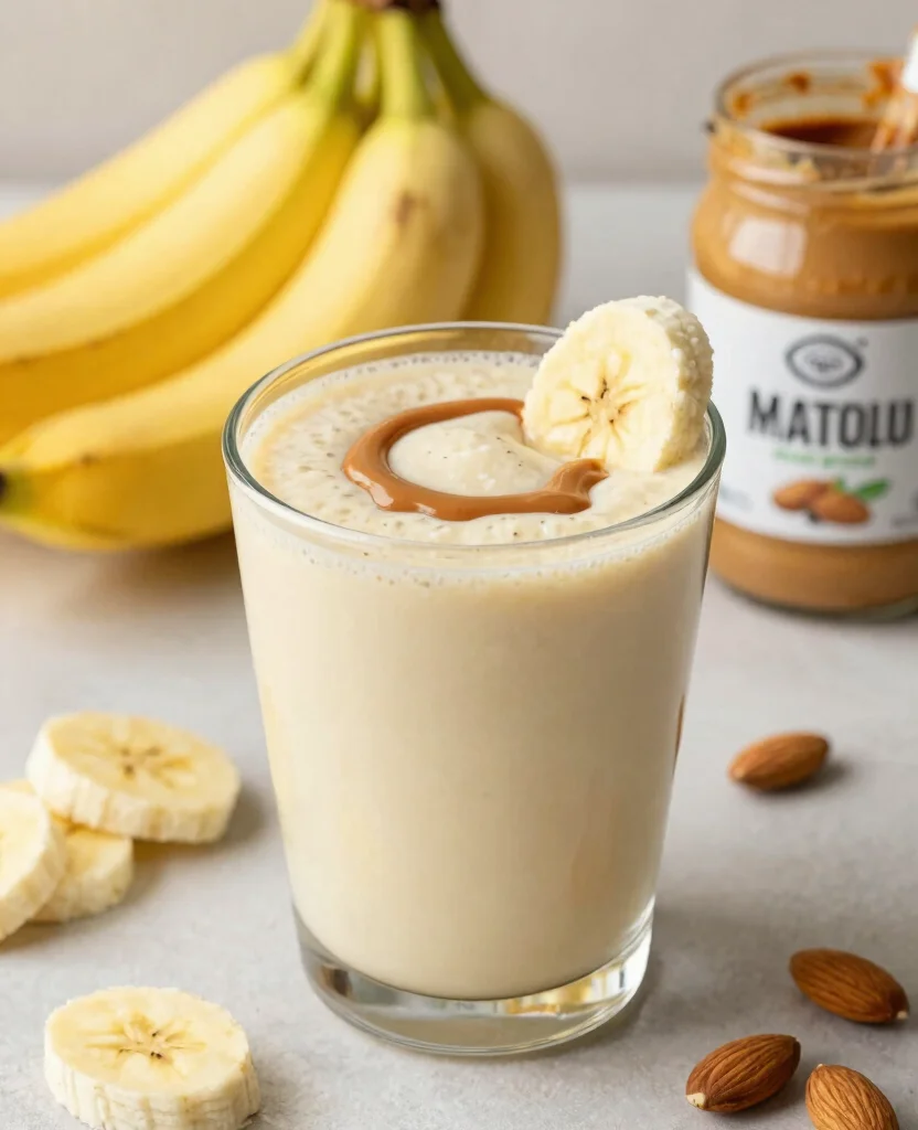 15 Juice It Up Recipes Smoothies You Can Copy At Home - 15. Nutty Banana Smoothie 1