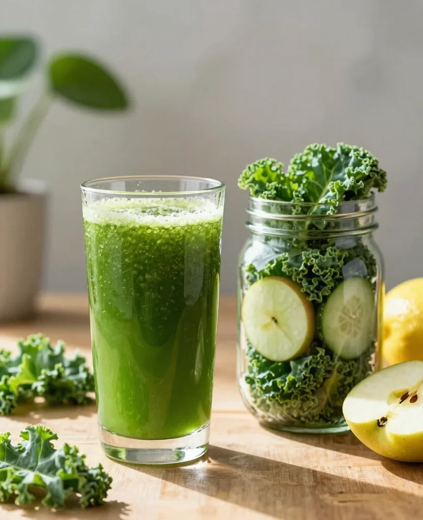 15 Parasite Cleanse Juice Recipes Inspired By Natural Herbs - 1. Green Gut Booster Juice 1