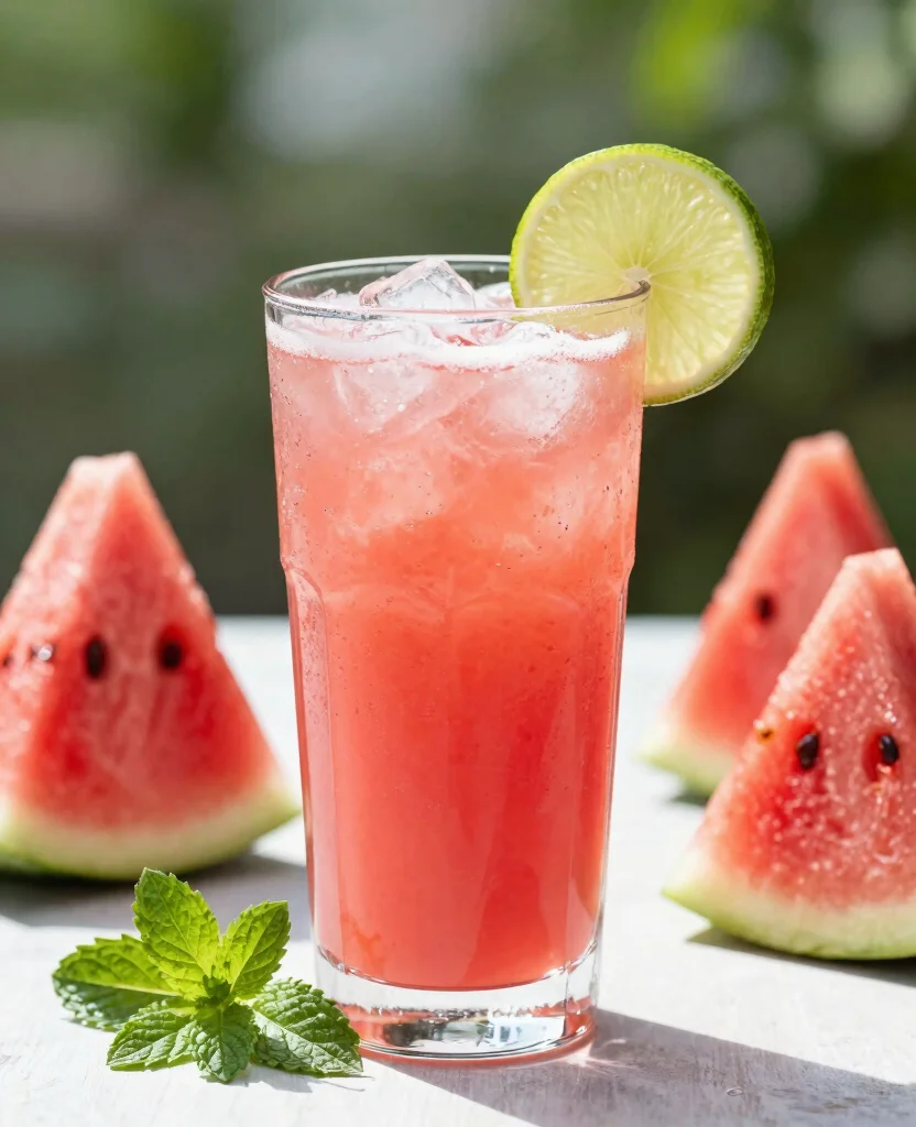 15 Parasite Cleanse Juice Recipes Inspired By Natural Herbs - 12. Watermelon Mint Cleanse 1