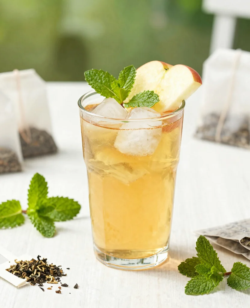 15 Parasite Cleanse Juice Recipes Inspired By Natural Herbs - 14. Refreshing Herbal Iced Tea Juice 1