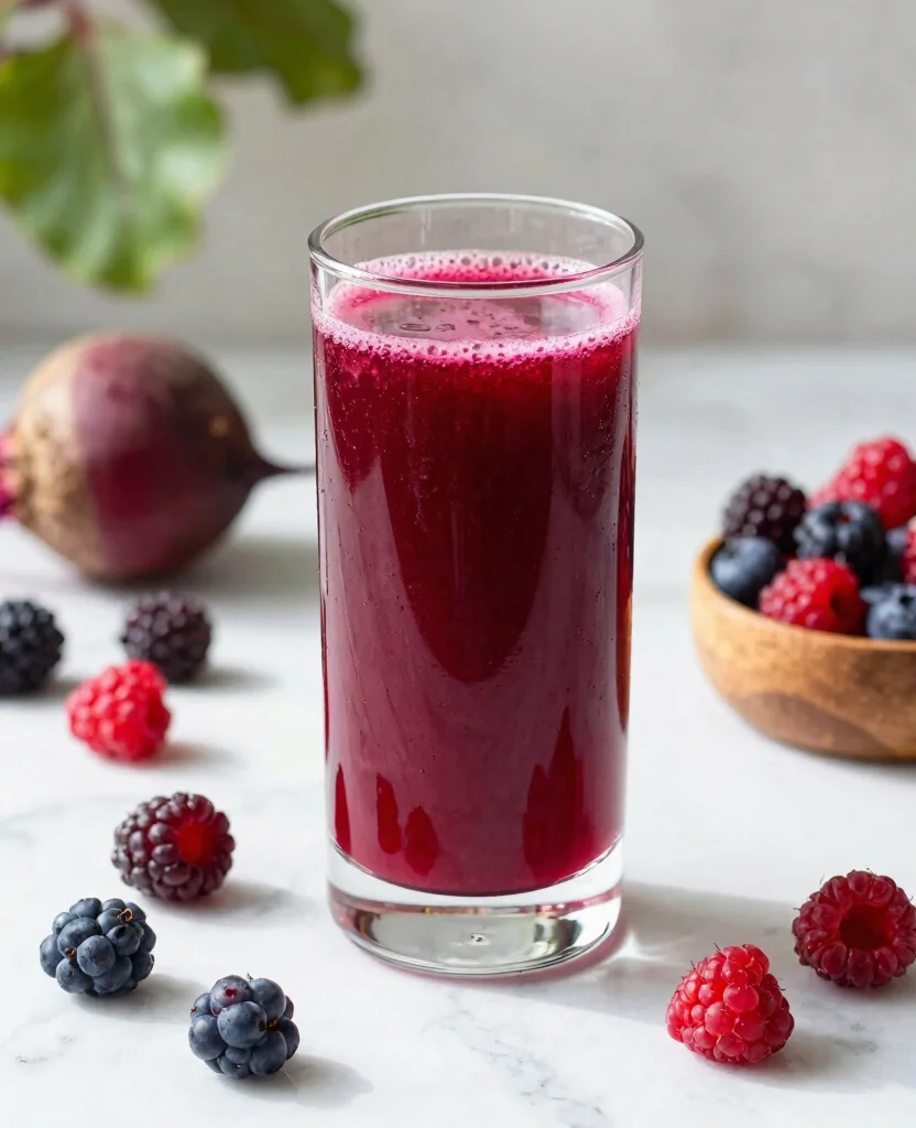 15 Parasite Cleanse Juice Recipes Inspired By Natural Herbs - 3. Beet and Berry Delight 1