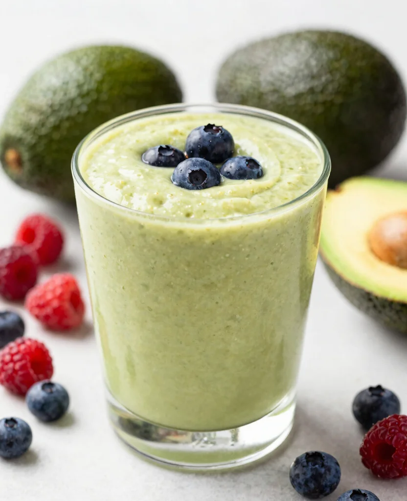 16 Boost Juice Recipes Australia Style Copycat Drinks - 12. Avocado Berry Smoothie 1
