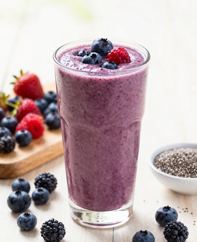 16 Boost Juice Recipes Australia Style Copycat Drinks - 2. Berry Blitz Smoothie 1