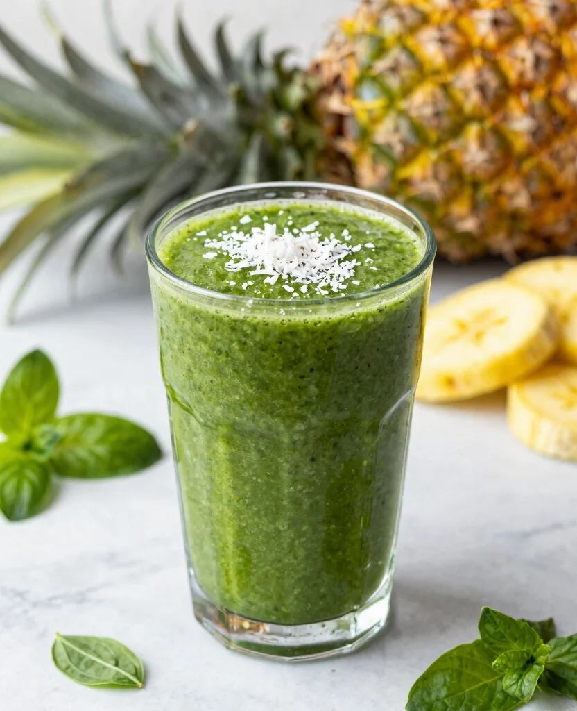 16 Boost Juice Recipes Australia Style Copycat Drinks - 3. Tropical Green Smoothie 1