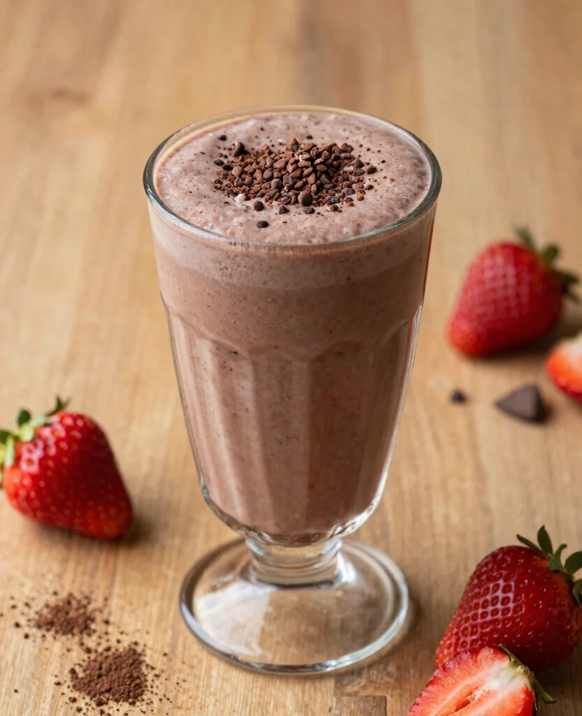 16 Boost Juice Recipes Australia Style Copycat Drinks - 4. Choc-Berry Delight 1