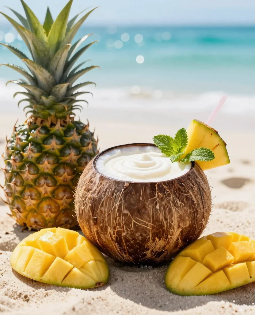 16 Boost Juice Recipes Australia Style Copycat Drinks - 5. Coconut Crush Smoothie 1