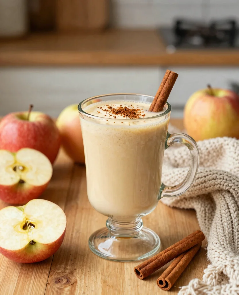 16 Boost Juice Recipes Australia Style Copycat Drinks - 6. Apple Cinnamon Smoothie 1