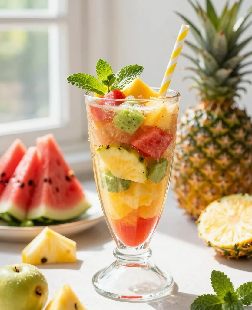 16 Boost Juice Recipes Australia Style Copycat Drinks - 7. Tropical Fruit Salad Smoothie 1