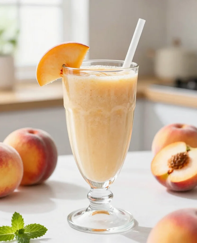 16 Boost Juice Recipes Australia Style Copycat Drinks - 9. Peachy Keen Smoothie 1