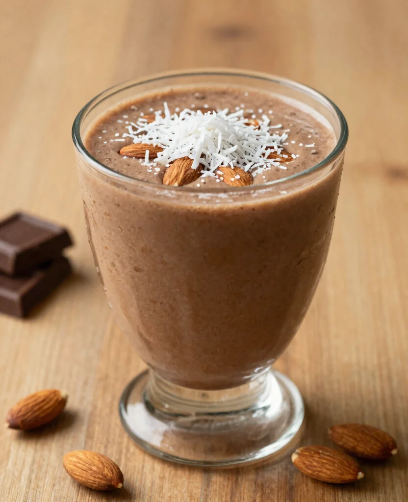 16 Booster Juice Recipes Copycat For Your Blender - 10. Almond Joy Smoothie 1