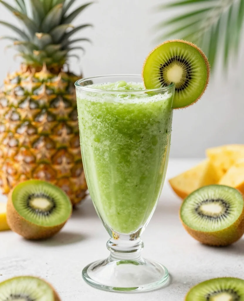 16 Booster Juice Recipes Copycat For Your Blender - 13. Kiwi Tropical Smoothie 1