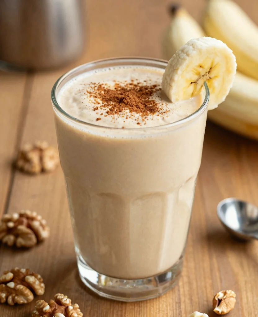 16 Booster Juice Recipes Copycat For Your Blender - 8. Peanut Butter Banana Smoothie 1