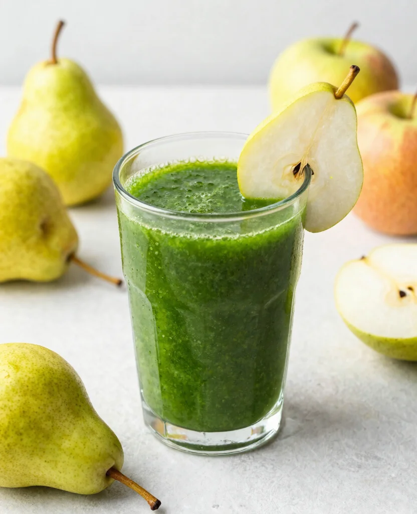 16 Green Juice Recipes For Flat Tummy And Less Bloating - 16. Sweet Spinach Delight 1