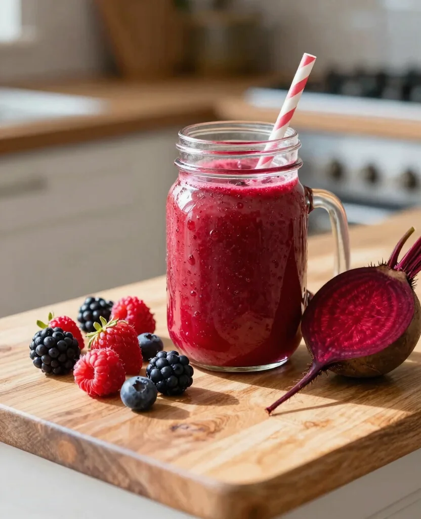 16 Jamba Juice Recipes Copycat You Can Make At Home - 3. Berry-Up Beet 1