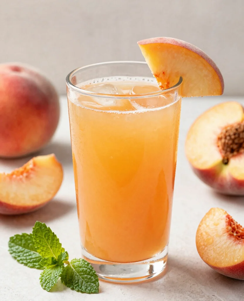 16 Juice Recipes For Skin That Help You Glow - 16. Peachy Keen Juice 1