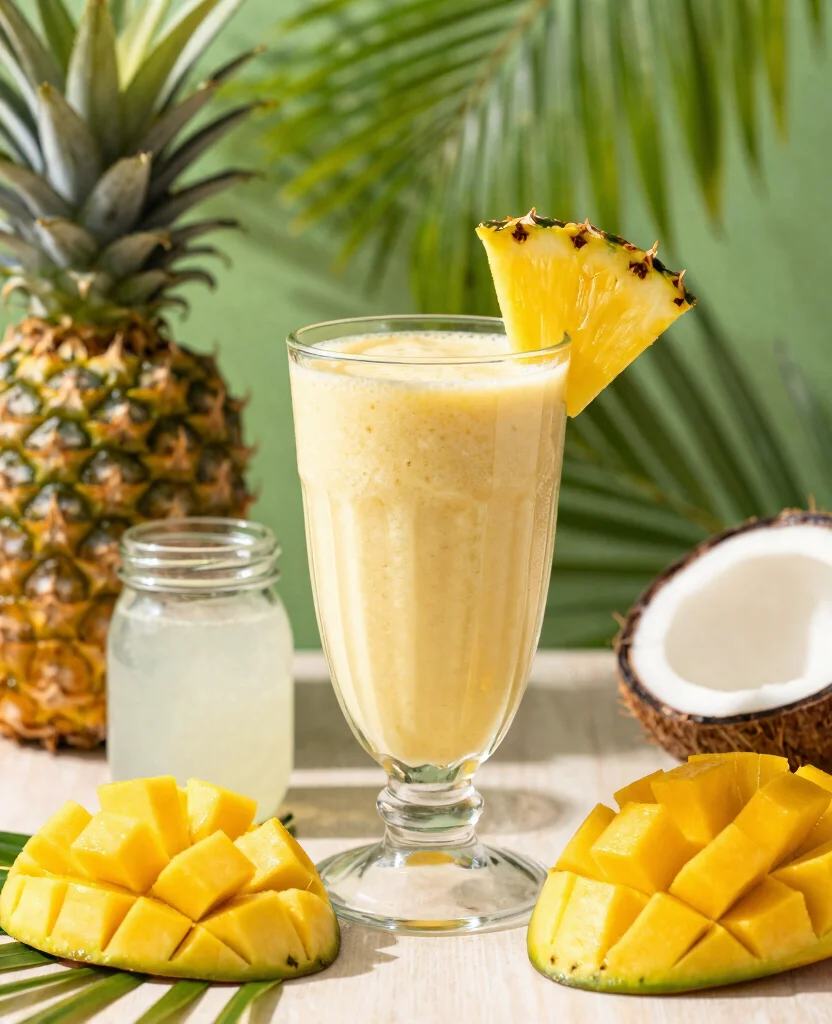 16 Juice Recipes For Skin That Help You Glow - 4. Tropical Skin Smoothie 1