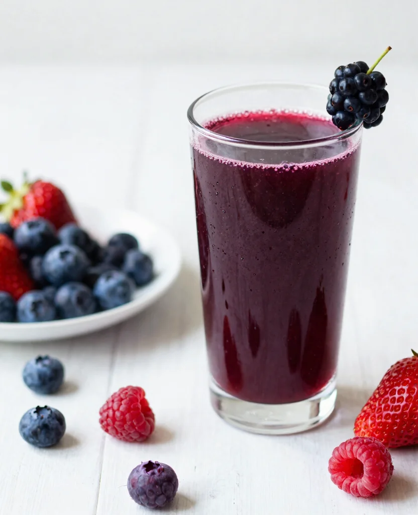 16 Juice Recipes For Skin That Help You Glow - 5. Berry Beauty Juice 1