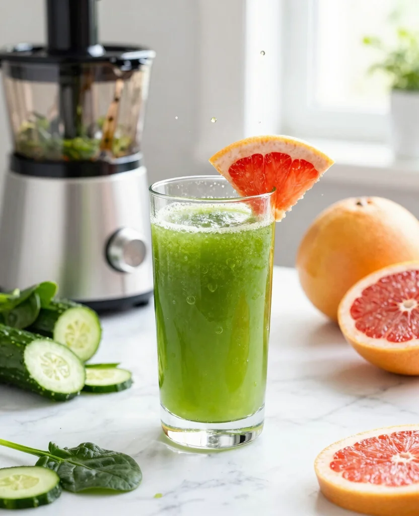 16 Liver Detox Juice Recipes For Gentle Cleansing - 1. Citrus Green Delight 1
