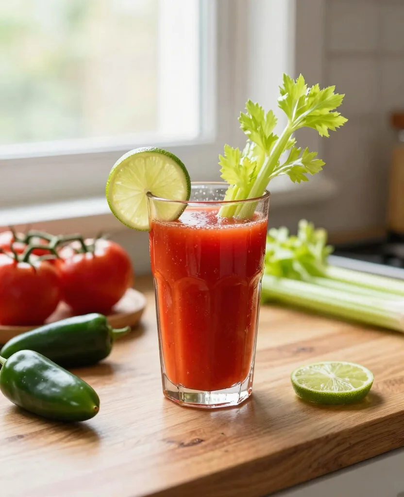 16 Liver Detox Juice Recipes For Gentle Cleansing - 10. Spicy Tomato Cleanse 1