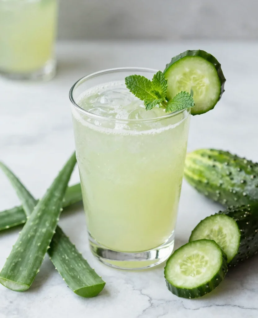 16 Liver Detox Juice Recipes For Gentle Cleansing - 12. Aloe Vera Cleanse 1