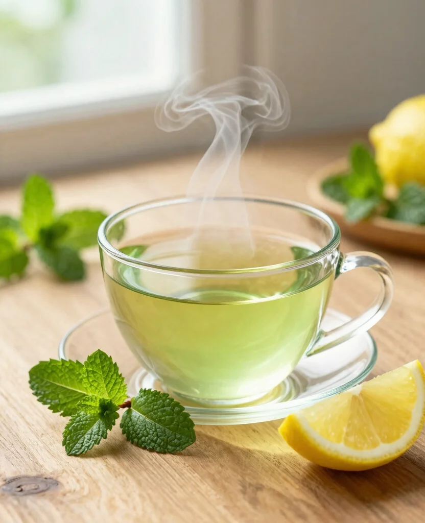 16 Liver Detox Juice Recipes For Gentle Cleansing - 16. Herbal Green Tea Detox 1