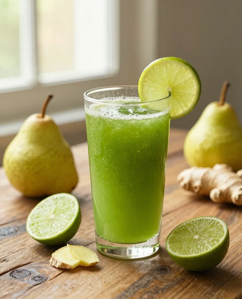 16 Liver Detox Juice Recipes For Gentle Cleansing - 7. Ginger Lime Refresh 1