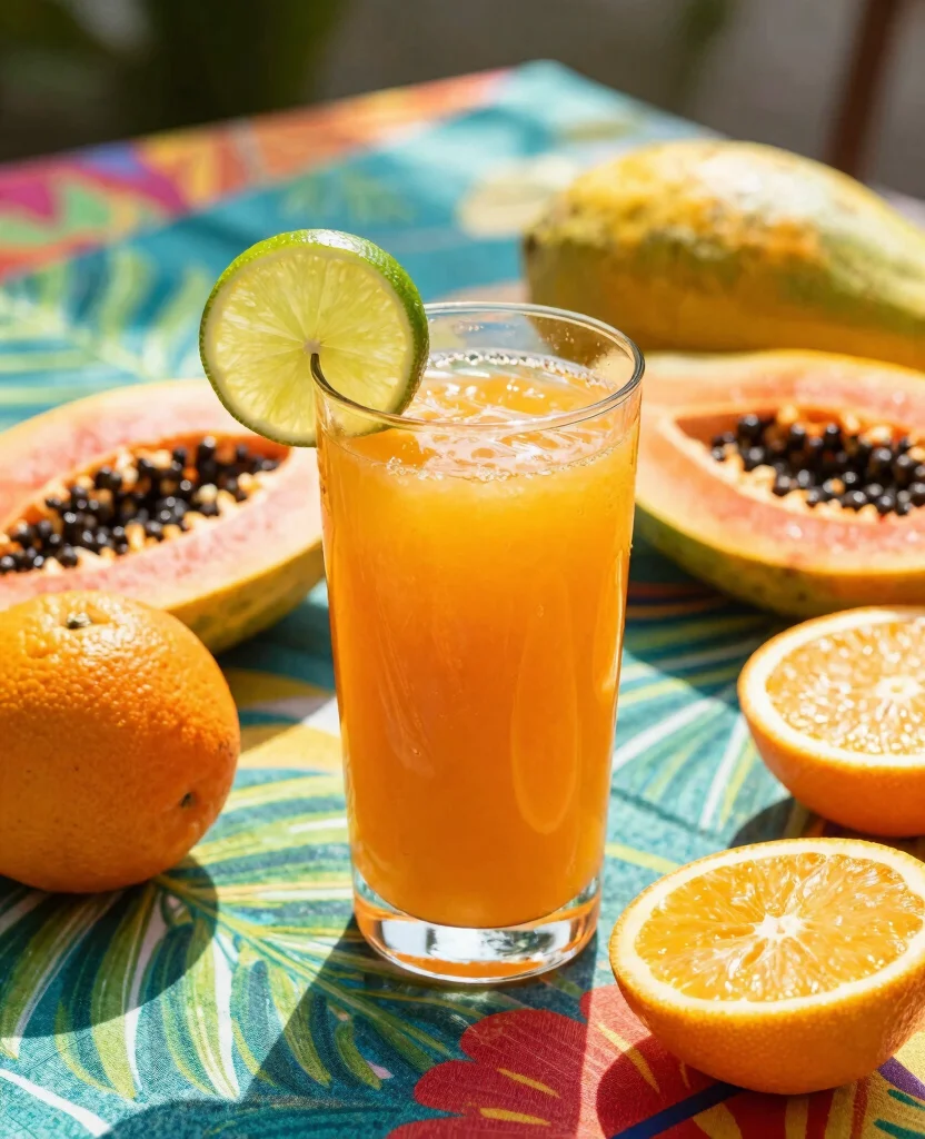 16 Liver Detox Juice Recipes For Gentle Cleansing - 9. Papaya Power Juice 1