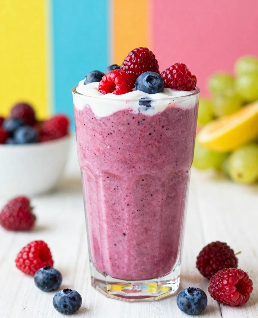 17 Detox Juice And Smoothie Recipes For A Fresh Start - 15. Berry Bliss Protein Smoothie 1