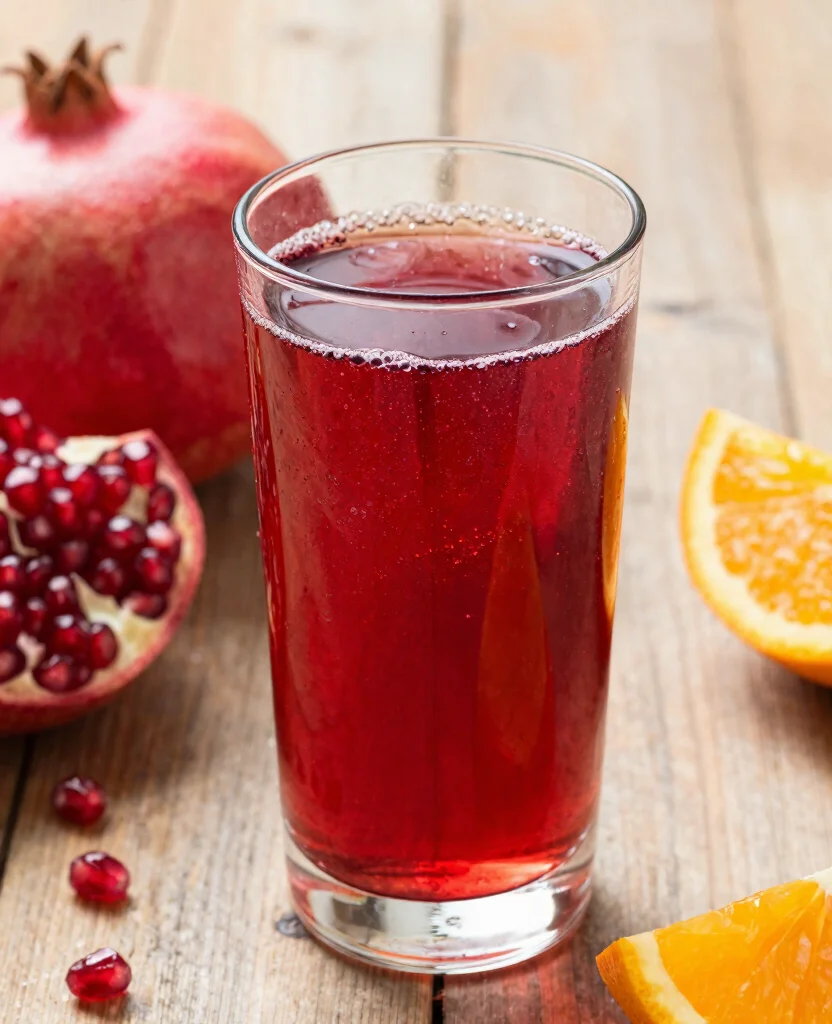 17 Detox Juice Recipes to Lose Belly Bloat Naturally - 13. Pomegranate Power Juice 1