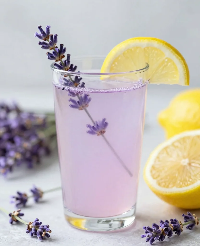 17 Detox Juice Recipes to Lose Belly Bloat Naturally - 16. Lavender Lemon Detox Juice 1