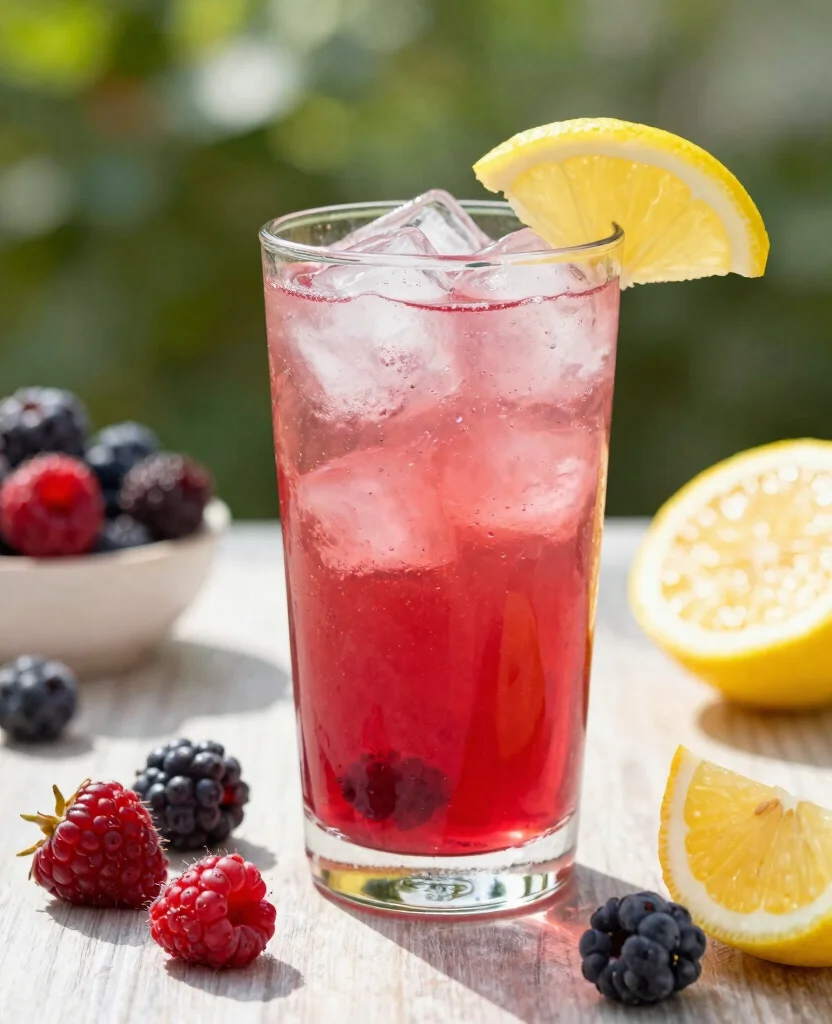 17 Fat Burning Juice Recipes To Support Weight Goals - 10. Berry Lemon Detox Juice 1