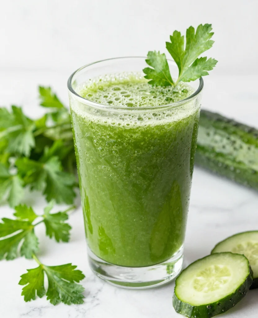 17 Fat Burning Juice Recipes To Support Weight Goals - 17. Herbal Detox Juice 1