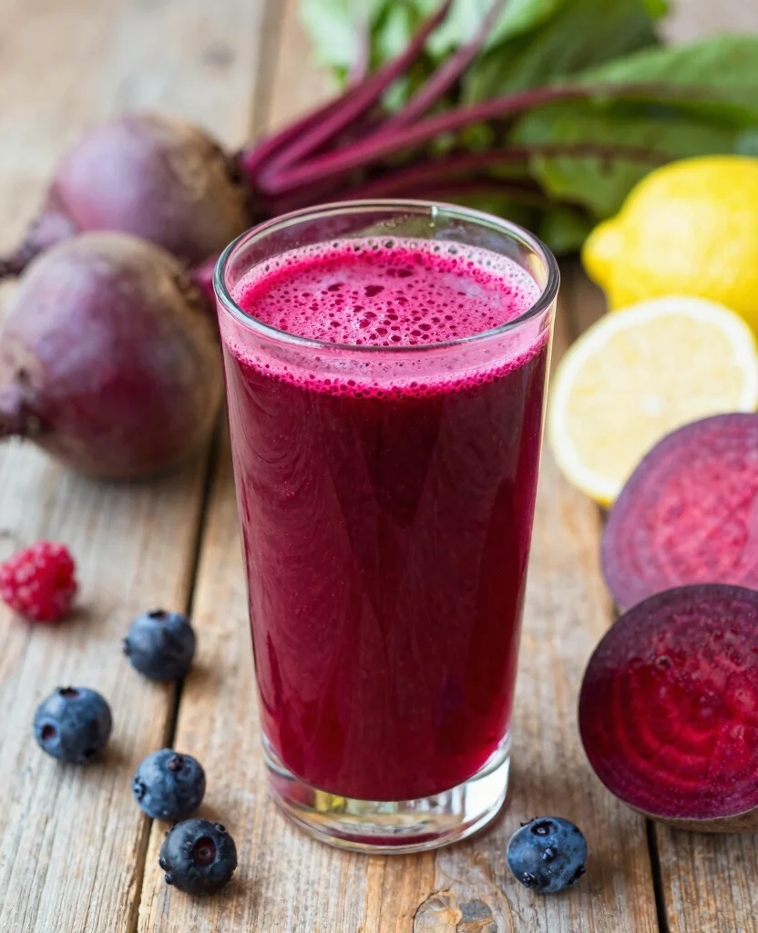 17 Fat Burning Juice Recipes To Support Weight Goals - 3. Beet and Berry Booster 1