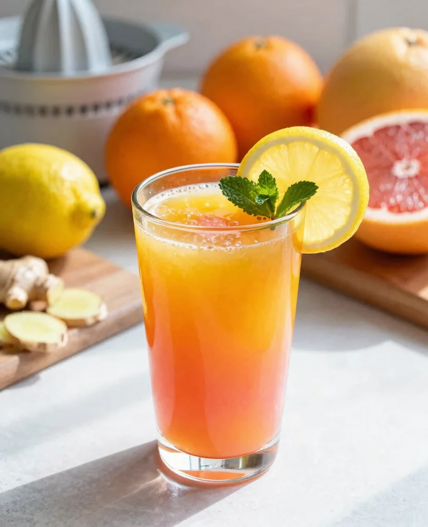 17 Healthy Juice Recipes for Immune System Support - 1. Citrus Immune Booster Juice 1