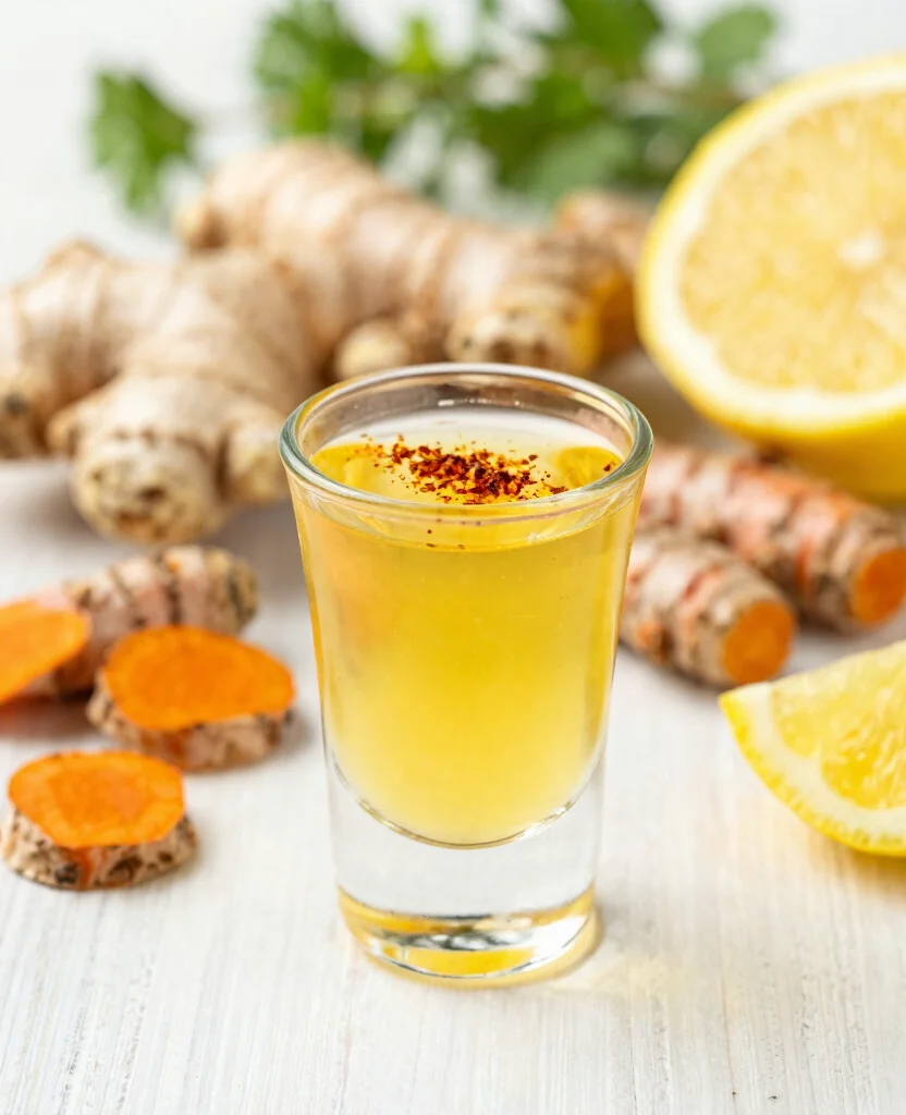 17 Healthy Juice Recipes for Immune System Support - 3. Spicy Immune Shot 1