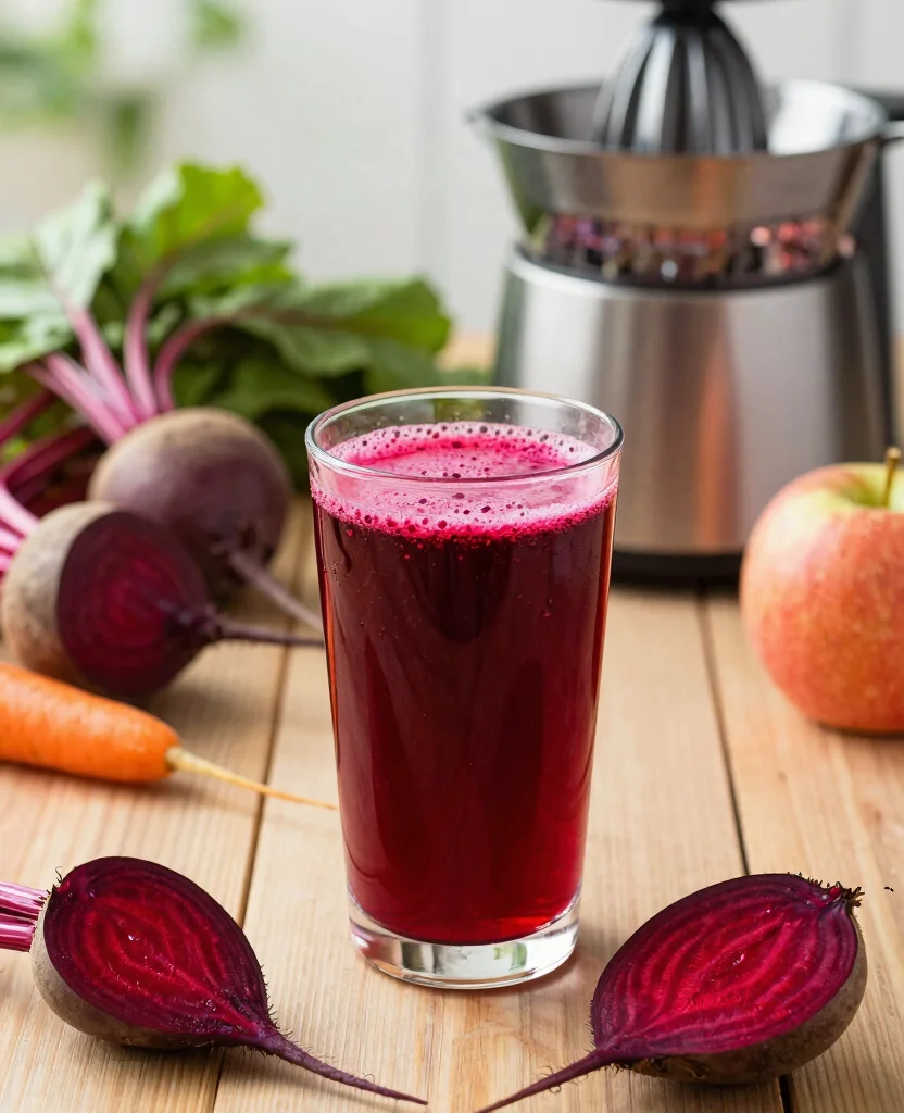 17 Healthy Juice Recipes for Immune System Support - 4. Beetroot Energy Juice 1