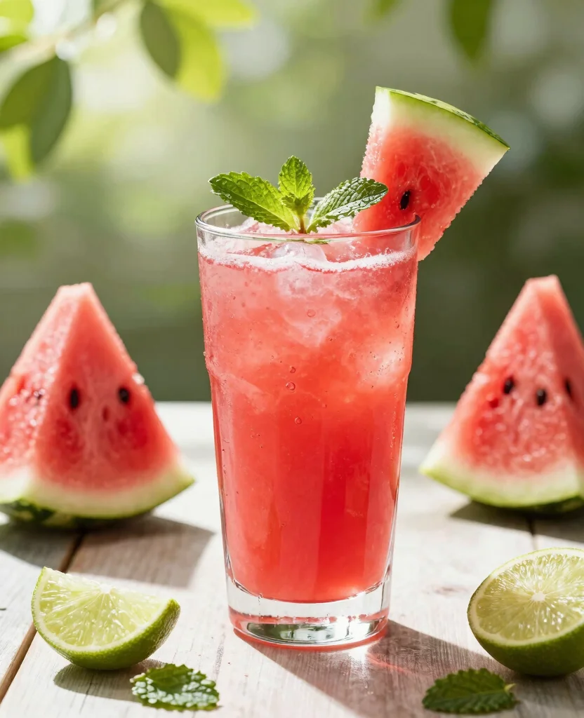 17 Healthy Juice Recipes for Immune System Support - 8. Watermelon Refreshing Juice 1