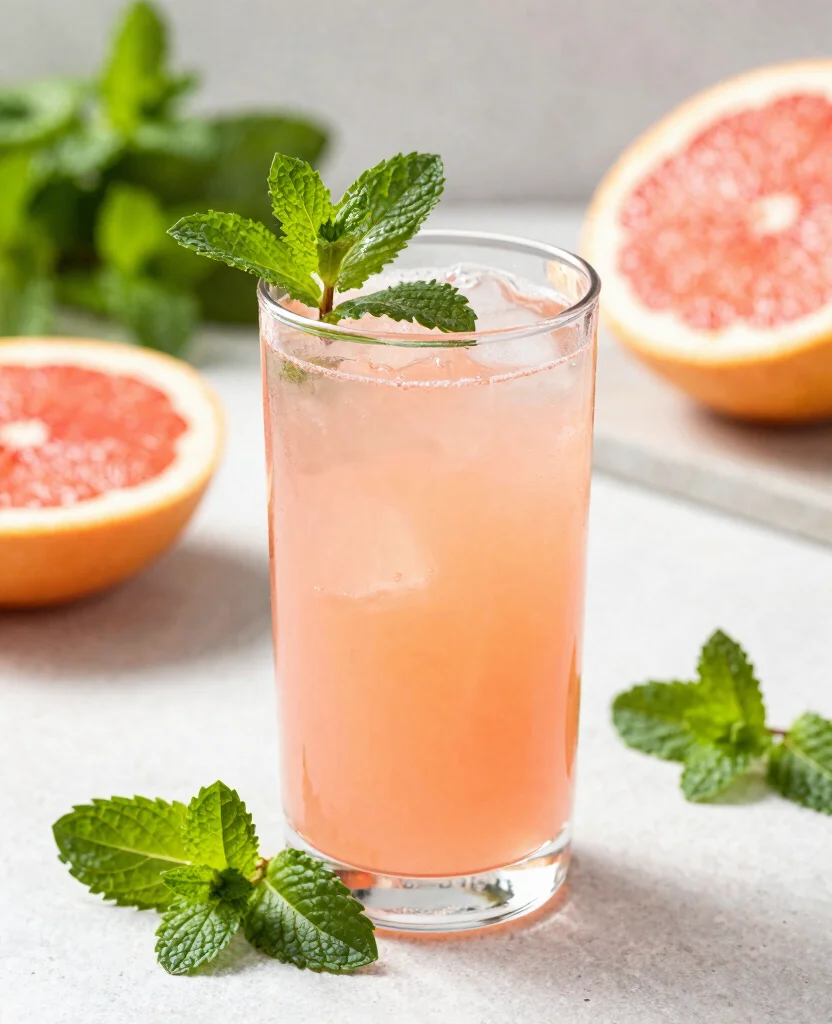 17 Juice Recipes For Beginners That Anyone Can Make - 12. Grapefruit Mint Juice 1