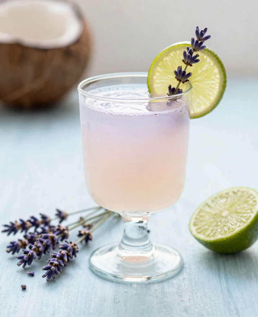 17 Juice Recipes For Beginners That Anyone Can Make - 13. Coconut Lavender Juice 1