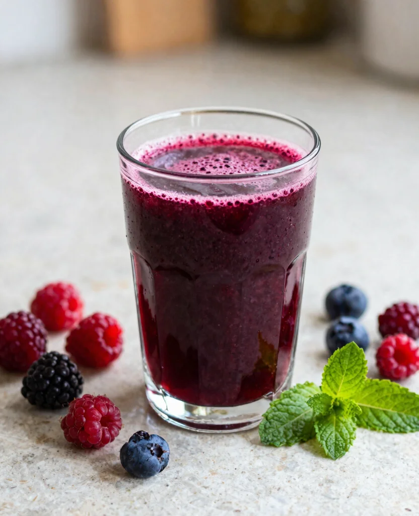 17 Juice Recipes For Beginners That Anyone Can Make - 8. Berry Blast Juice 1