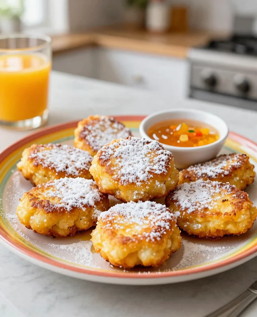 17 Recipes With Orange Juice For Drinks And Desserts - 12. Orange Juice Fritters 1